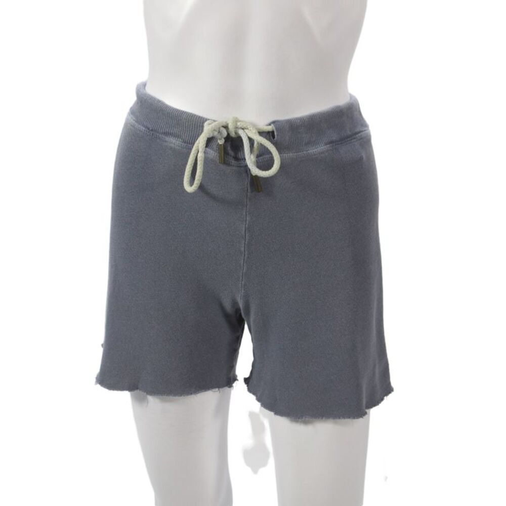 The Great Womens Cut-Off Gray Cotton Drawstring Shorts Size 0
